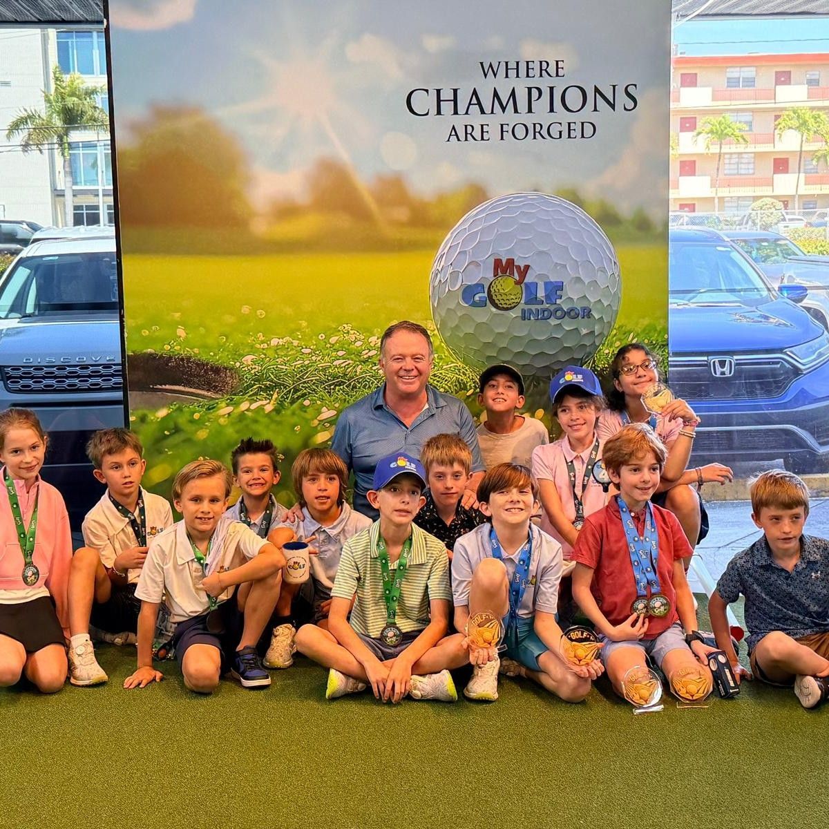 Kids academy training and tournament